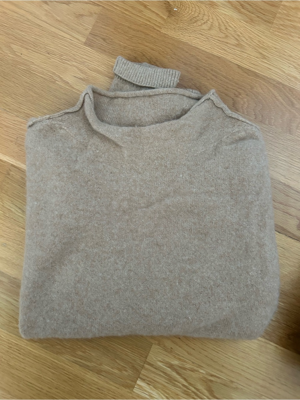 Pilcro Alani 100% Cashmere Mock-Neck Sweater